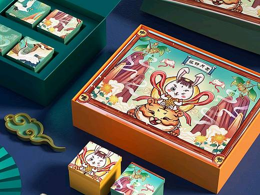 中秋佳节喜迎新（个人主页-ZNTUyNDEzNjg=） - 商业插画 - 站酷设计师爱画画的九卿原创素材 - 站酷ZCOOL