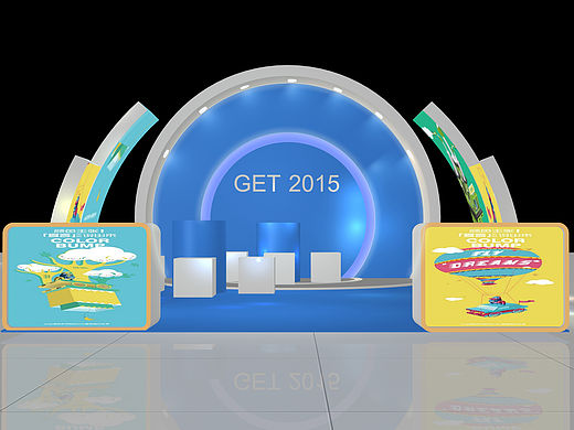 GET教育大会平面视觉展览设计（个人主页-ZMTQzNDI2NjA=） - 其他三维 - 站酷设计师至上华韵公关原创素材 - 站酷ZCOOL