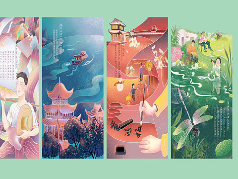 毕设作品（部分）（个人主页-ZNTM3NjE0MDQ=） - 创作习作 - 站酷设计师晓浅梨涡原创素材 - 站酷ZCOOL