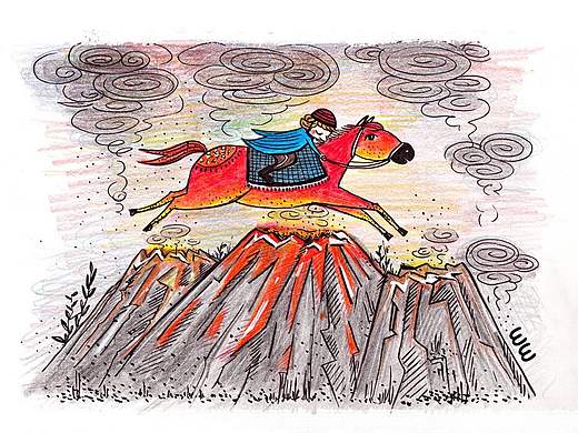 比波王子的故事（职场妈妈手绘插图）