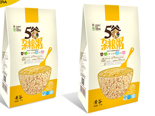 五谷杂粮粥包装设计