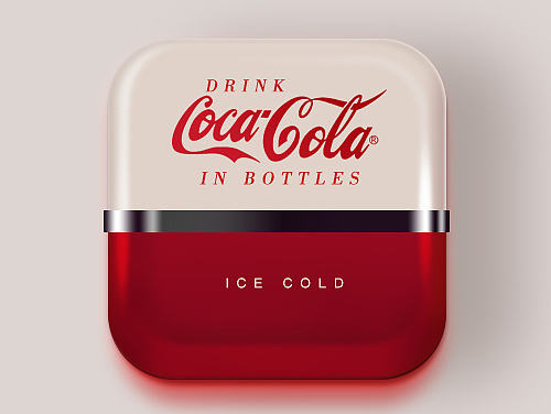 写实可口可乐icon