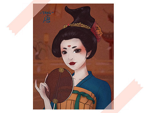 古风插画人像