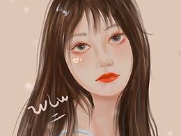 ipad插畫頭像 最近