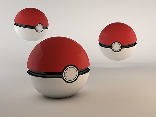 精灵球 Poké Ball（个人主页-ZMTM4ODU3ODA=） - 动画/影视 - 站酷设计师lockeyang原创素材 - 站酷ZCOOL