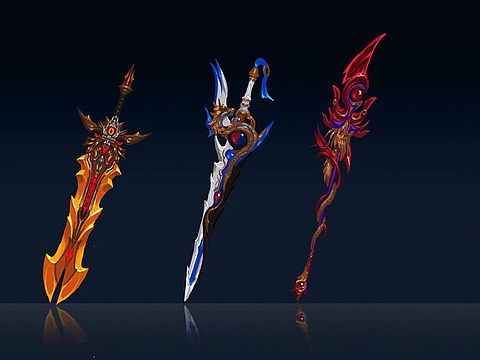 贪玩蓝月武器设计