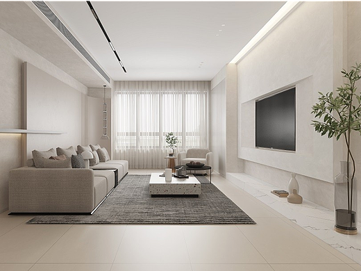 极简风，每一个细节处都恰到好处（个人主页-ZNTk0Mzg0ODg=） - 家装设计 - 站酷设计师吴思文原创素材 - 站酷ZCOOL