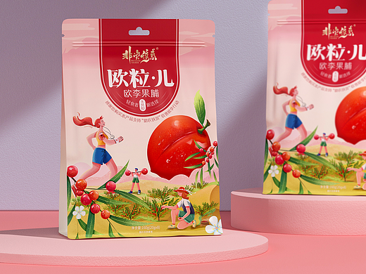 非尝诱惑欧粒儿包装设计