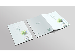 夏季清爽菜單畫冊設(shè)計(jì)