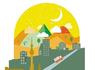 万达街面美陈装饰