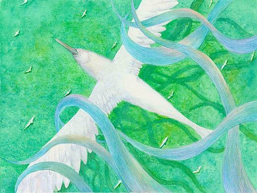 绘本|插画|《鹏之行》