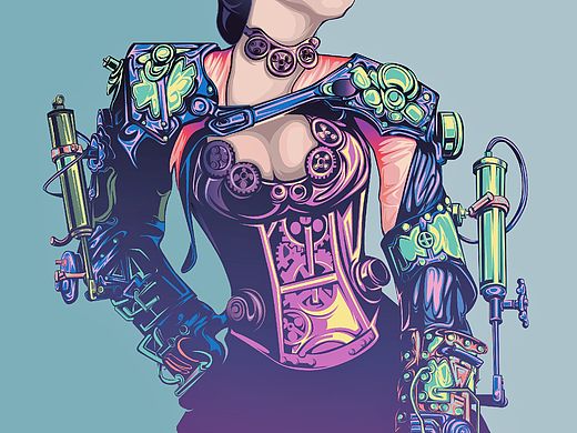 插画人物设定系列