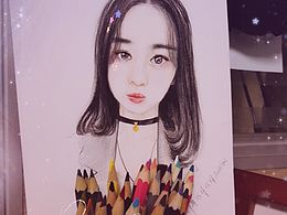 彩鉛人物手繪