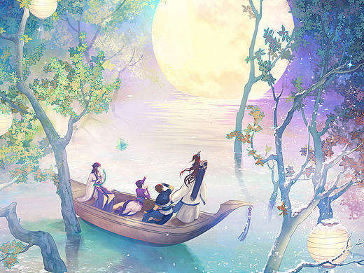 春秋冬夏星月海