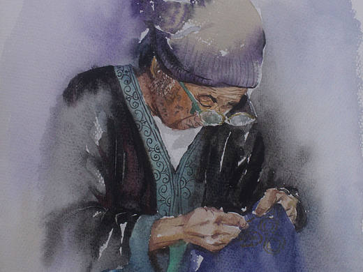 水彩人物（个人主页-ZMTk4NTI1ODA=） - 创作习作 - 站酷设计师My豪美原创素材 - 站酷ZCOOL