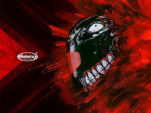 防摔服装备品牌MOTORAX 新品头盔广告片拍摄