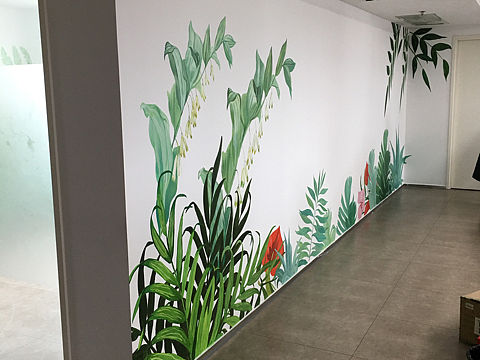 墙绘壁画作品 