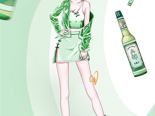 六神花露水插画-艺术插画283001年前来一杯插画-艺术插画62002年前鼠