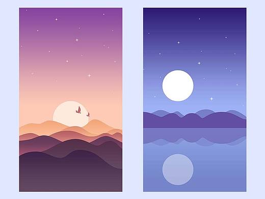 插畫壁紙（個人主頁-ZMTgxMjcxNDg=） - 藝術(shù)插畫 - 站酷設(shè)計師LI由由原創(chuàng)素材 - 站酷ZCOOL