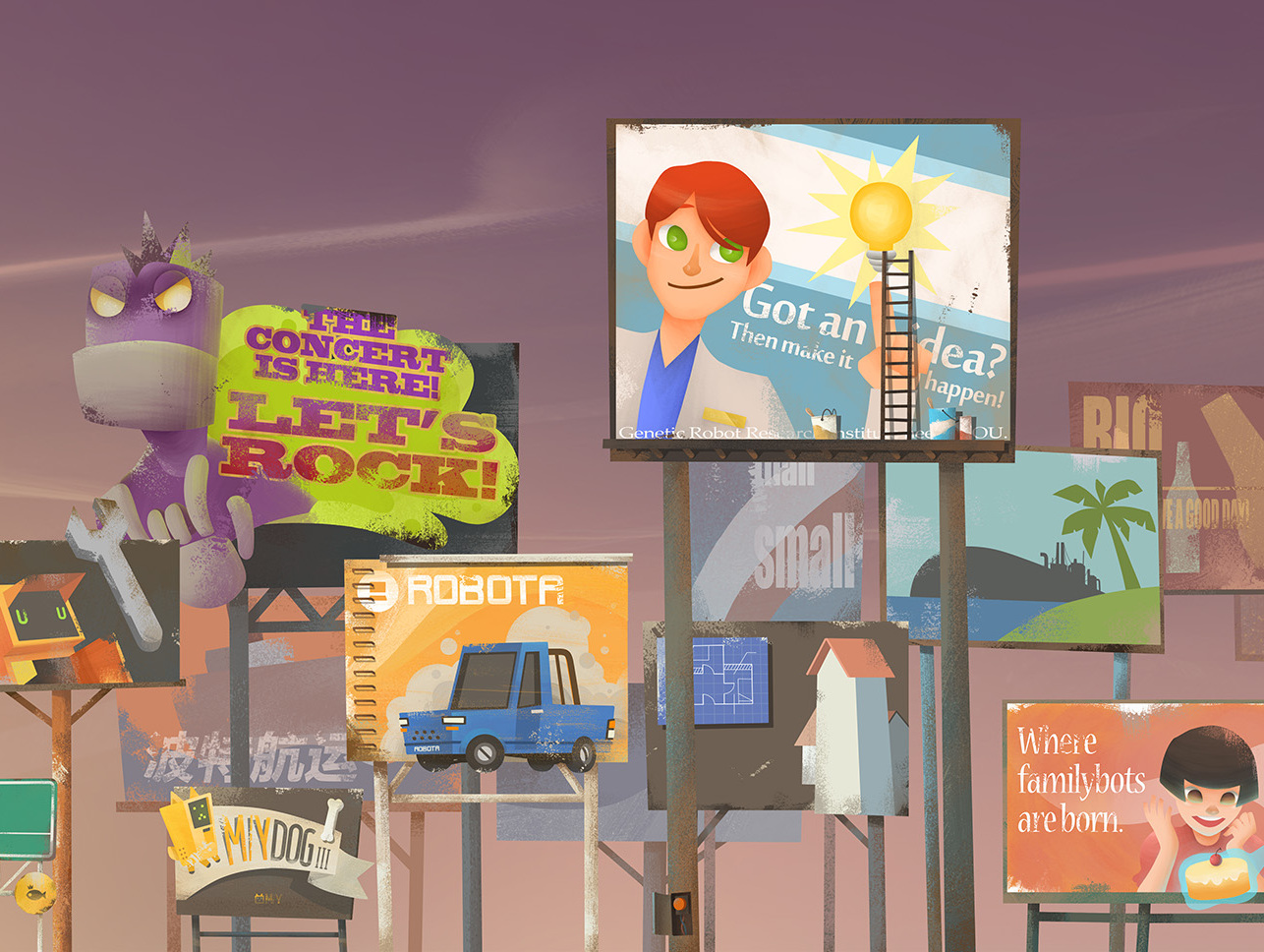 解谜冒险游戏艾彼Abi画面欣赏 人性与科技的美好碰撞 