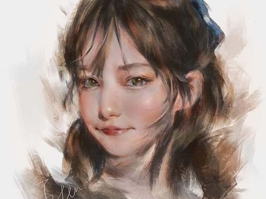 厚涂肖像4