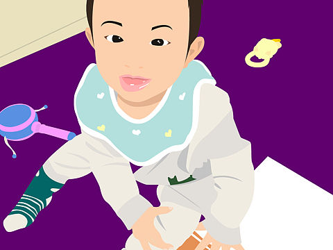 人物插画（个人主页-ZNDM3NDQ3NjA=） - 儿童插画 - 站酷设计师童画小新原创素材 - 站酷ZCOOL