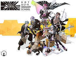 Mental College紊亂學(xué)院頭像設(shè)計