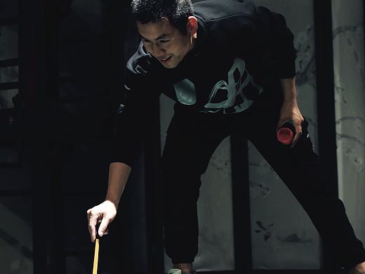 Pvc书法装置创作