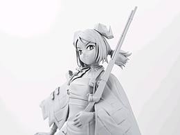 手辦原型制作-明日方舟伊芙利特