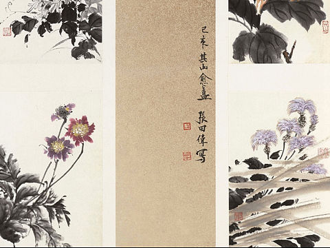 张其山国画小品（个人主页-ZMzU5MTU1Mjg=） - 绘画 - 站酷设计师张其山原创素材 - 站酷ZCOOL