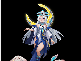 月宮的神族少女