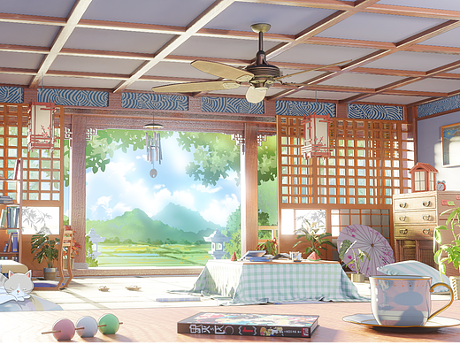 夏天（個人主頁-ZNTkzNjQzMTI=） - 游戲原畫 - 站酷設(shè)計師出謀畫策原創(chuàng)素材 - 站酷ZCOOL