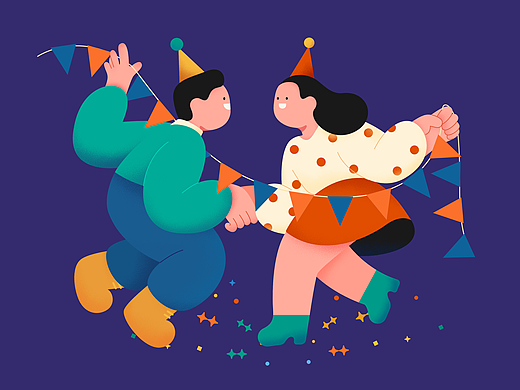 HappYuletide圣诞插画