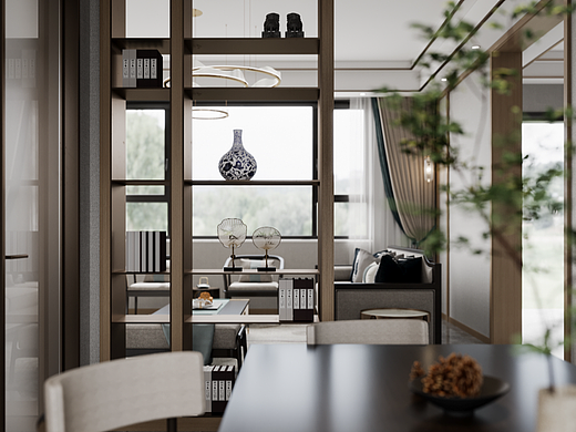 现代中式（个人主页-ZNjE3NTk0MTI=） - 家装设计 - 站酷设计师A图来图往原创素材 - 站酷ZCOOL