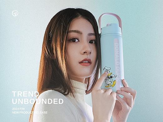 可口可乐&迪士尼2023FW新品秋冬保温杯拍摄