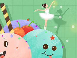 一张冰淇淋练习稿