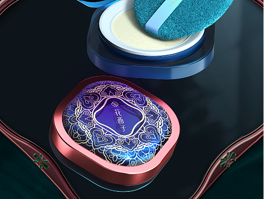 C4D课程开发《花西子》