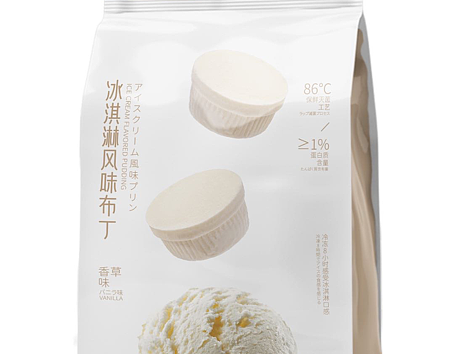布丁包装案例｜平面 摄影