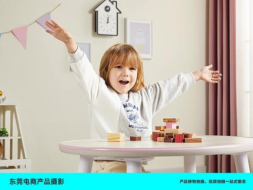 儿童书桌/学习桌产品摄影-电商摄影-东莞产品拍摄