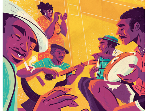 Music Posters ( Personal Work) | “cool”插画海报