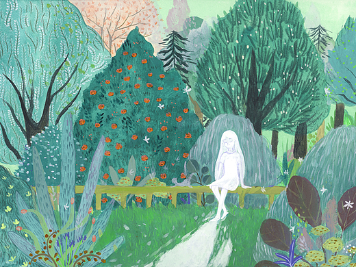 绘画星球打卡--春天的练习