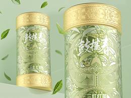 民族风茶叶包装设计《鼓楼春红茶》