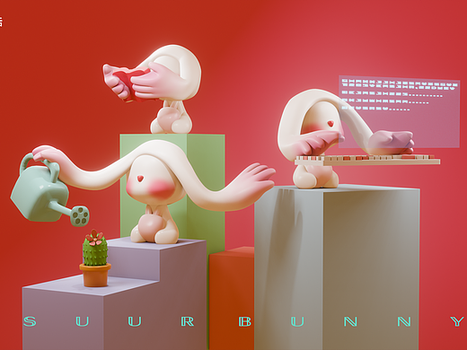 非凡兔子——耳手兔