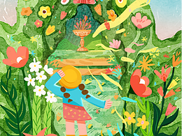 萬物生長插畫系列