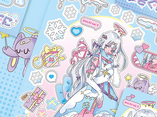 原创贴纸 |雪国