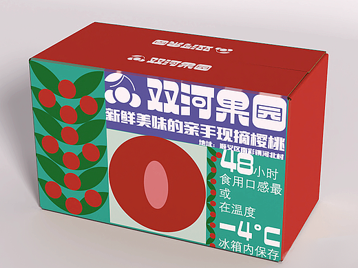 樱桃礼盒包装设计