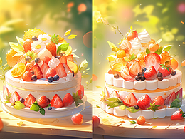 一口一個(gè)蛋糕