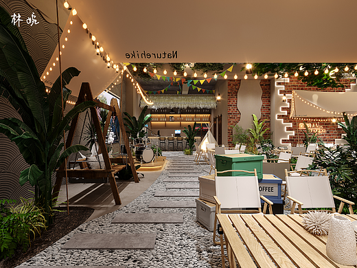  露营式咖啡厅|享受自在的氛围感