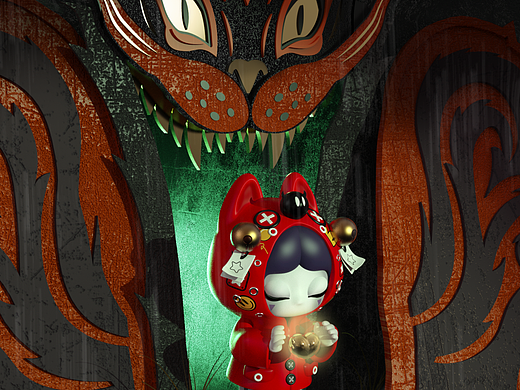 【3D建模】女妖纯爱团（狂奔的包子）Nomad03 角色合集