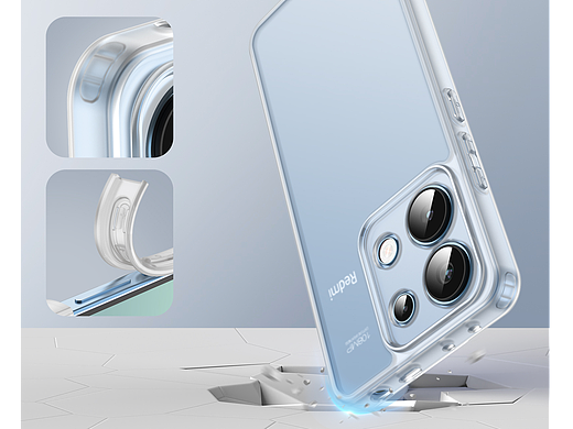 红米Redmi note13磨砂半透壳亚马逊主图A+建模渲染案例
